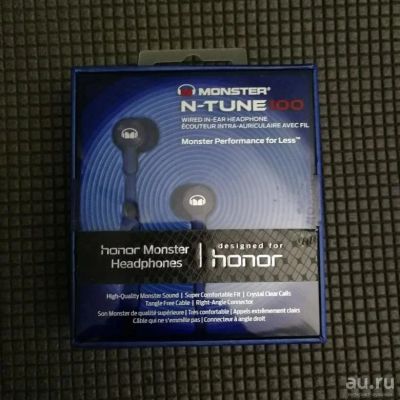 Лот: 13142068. Фото: 1. Наушники Monster N-Tune 100. Наушники, гарнитуры