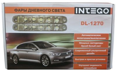 Лот: 11069937. Фото: 1. Дневные ходовые огни INTеGO DL-1270... Оптика и освещение