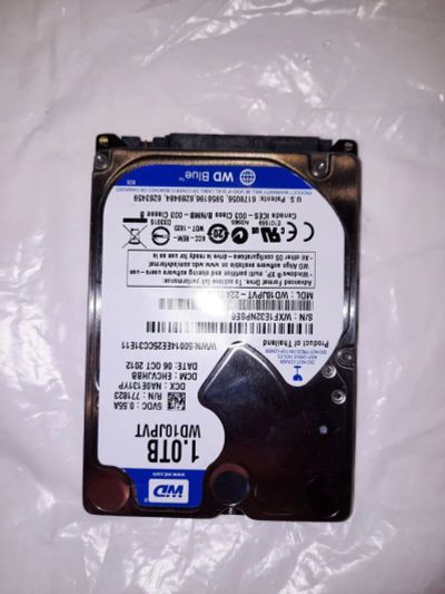 Лот: 19872462. Фото: 1. Жесткий диск Western Digital Scorpio... Жёсткие диски (HDD)