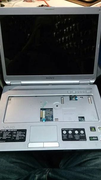 Лот: 8003916. Фото: 1. Корпус для ноутбука (серый) Sony... Корпуса, блоки питания
