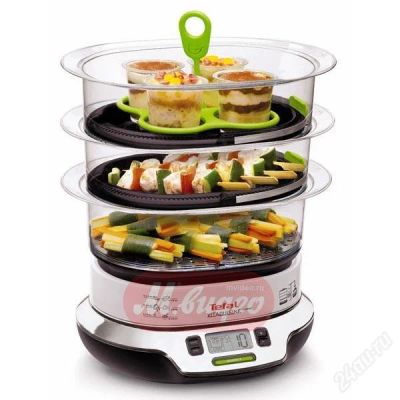 Лот: 1649028. Фото: 1. пароварка tefal vs 400331 новая... Кухонная