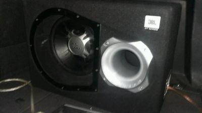 Лот: 9044344. Фото: 1. Jbl gt5-1204bp+kicx kap 41. Сабвуферы