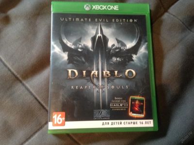Лот: 5945850. Фото: 1. Diablo 3 XBOX ONE. Игры для консолей