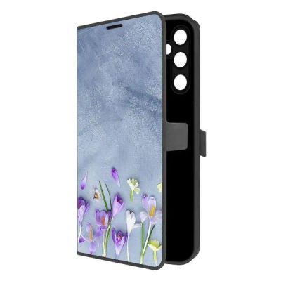 Лот: 25051113. Фото: 1. Чехол Krutoff Eco Book "Цветочное... Чехлы, бамперы