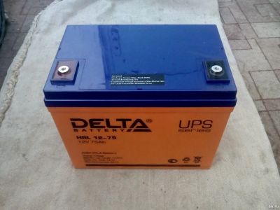 Лот: 16833395. Фото: 1. аккумулятор Agm delta 75. Аккумуляторы