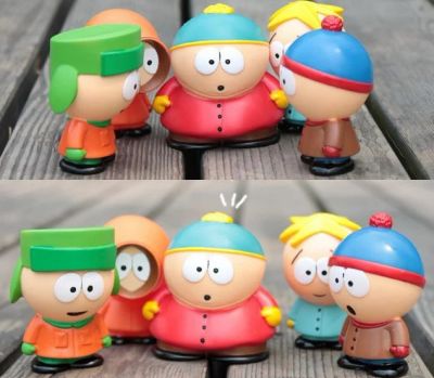 Лот: 3822462. Фото: 1. Набор South Park Южный парк Саут... Фигурки, статуэтки