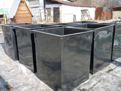 Лот: 11044606. Фото: 1. Бак мусорный ТБО, 0.75 куба. Баки, ёмкости