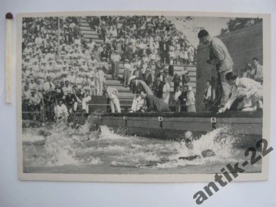 Лот: 6268993. Фото: 1. Олимпиада Лос-Анджелес 1932 Плаванье... Фотографии