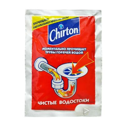 Лот: 24082865. Фото: 1. Средство от засоров Chirton, 80... Бытовая химия