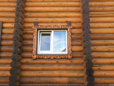 Лот: 12515034. Фото: 1. резные наличники из дерева. Двери межкомнатные