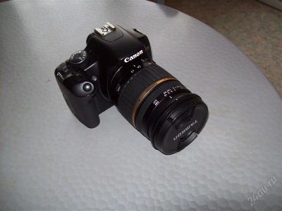 Лот: 804229. Фото: 1. Canon 450d кит + Tamron af 17-50. Цифровые зеркальные