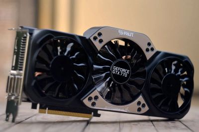 Лот: 3407342. Фото: 1. Видеокарта PCI-E Palit GeForce... Видеокарты