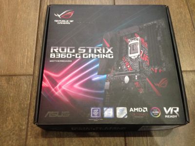 Лот: 13903554. Фото: 1. Новая материнская плата ASUS rog... Материнские платы