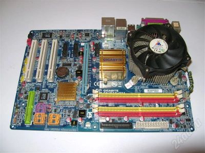 Лот: 721252. Фото: 1. CPU S775 Core 2 Duo E4400 (c кулером... Процессоры
