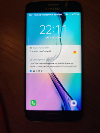 Лот: 16636018. Фото: 1. Samsung galaxy s6 edge. Смартфоны