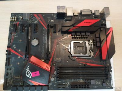 Лот: 18476562. Фото: 1. Материнская плата ASUS rog strix... Материнские платы