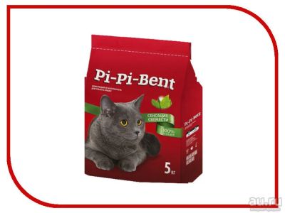 Лот: 8130812. Фото: 1. Pi-Pi-Bent Bananas 5кг Комкующийся. Миски, лотки, наполнители