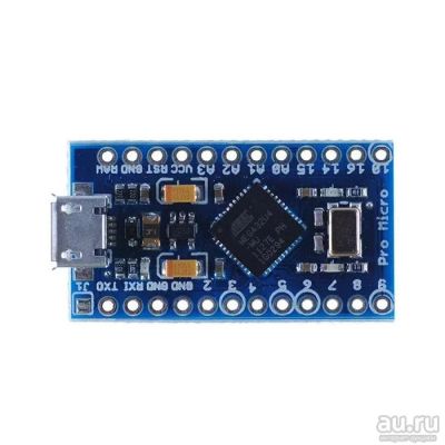 Лот: 9690527. Фото: 1. Arduino Pro Micro (ATmega32U4). Микроконтроллеры
