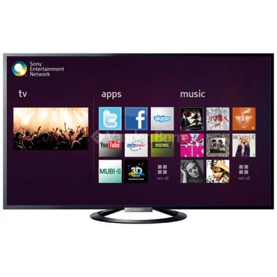 Лот: 4346139. Фото: 1. Огромный 3D-телевизор Sony KDL-55W808A... Телевизоры