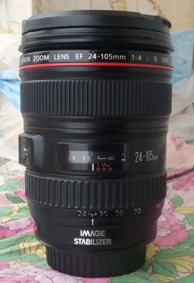 Лот: 16607584. Фото: 1. Canon EF 24-105mm 4 L USM. Объективы