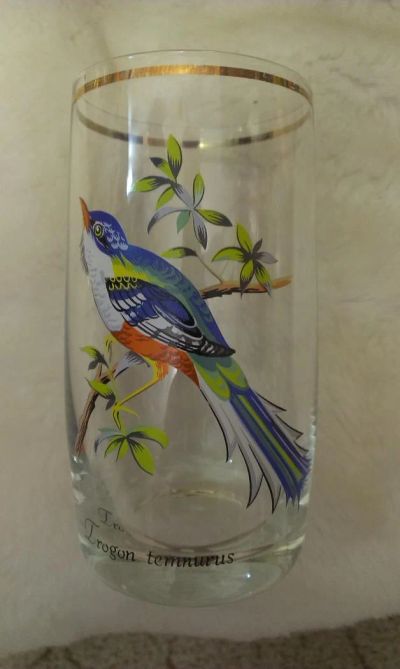 Лот: 7708472. Фото: 1. Серия стаканов "Птицы". Кружки, стаканы, бокалы