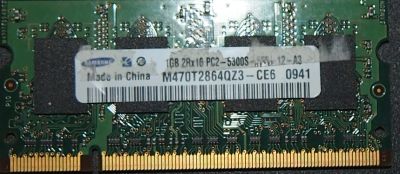 Лот: 5044469. Фото: 1. 1 Гб, DDR -2, PC 5300S - Samsung... Оперативная память