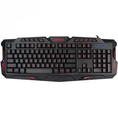 Лот: 24948778. Фото: 1. Игровая клавиатура USB Perfeo... Клавиатуры и мыши