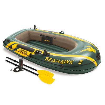 Лот: 22374320. Фото: 1. Лодка Intex Seahawk 2 Set надувная... Другое (водный спорт)