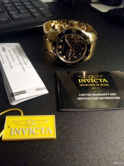 Лот: 17082131. Фото: 1. Часы Invicta 0072. Оригинальные наручные часы