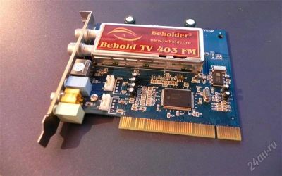 Лот: 783408. Фото: 1. TV+FM Tuner Behold 403. ТВ-тюнеры и карты захвата