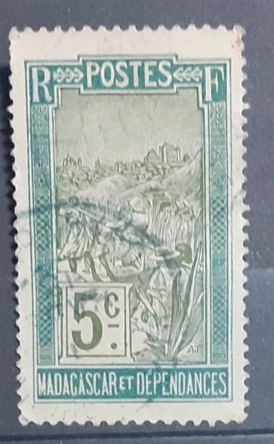 Лот: 25052177. Фото: 1. Марка. Мадагаскар. 1908 г. Марки