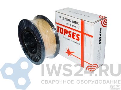 Лот: 17426934. Фото: 1. Проволока TOPSES ER70S-6 d=1,0... Электроды, проволока для сварки