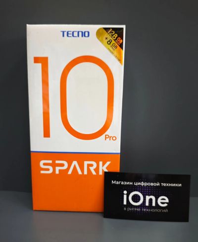 Лот: 20616816. Фото: 1. Tecno Spark 10 Pro 4/128Gb Black... Смартфоны