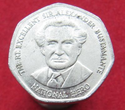 Лот: 15300939. Фото: 1. Ямайка 1 доллар, 2005г. Остальные страны