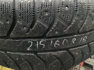 Лот: 12828508. Фото: 1. 215/60 R16 Bridgestone IC-7000... Шины