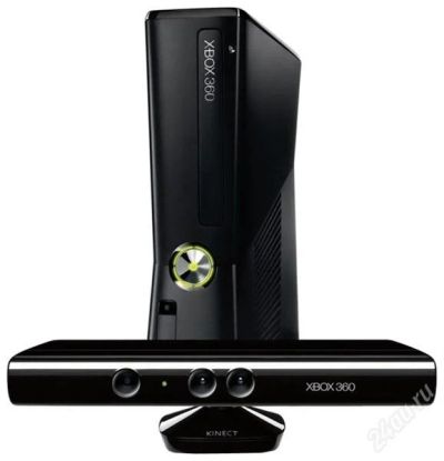 Лот: 2153437. Фото: 1. xbox 360 slim 250 gb + сенсор... Консоли