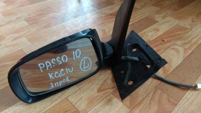 Лот: 10094291. Фото: 1. Зеркало боковое Passo. Кузов