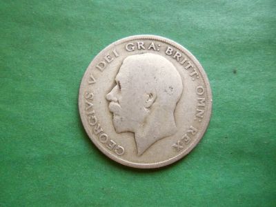 Лот: 25623997. Фото: 1. Великобритания 1/2 кроны 1921... Великобритания и острова