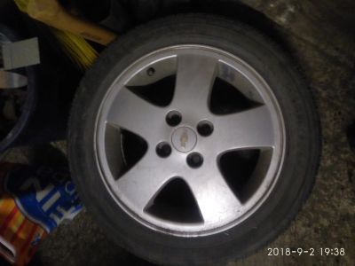 Лот: 12487818. Фото: 1. Литые оригинальные диски GM Chevrolet... Шины на дисках