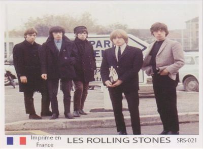 Лот: 10613751. Фото: 1. Rolling Stones коллекционная карточка... Наклейки, фантики, вкладыши