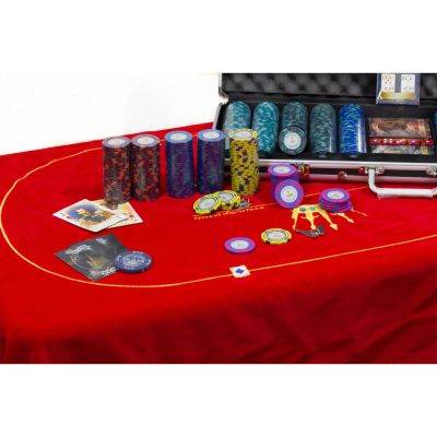 Лот: 7892492. Фото: 1. "Monte Carlo Poker Room 300" Набор... Настольные игры, карты