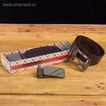Лот: 16129654. Фото: 1. Ремень со сменной пряжкой "Любимому... Другое (хозтовары)