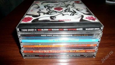 Лот: 1957085. Фото: 1. RED HOT CHILI PEPPERS (6CD,лицензия... Аудиозаписи