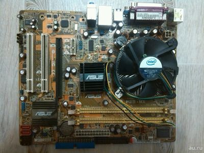 Лот: 10320711. Фото: 1. Материнская плата Asus P5B-MX... Материнские платы
