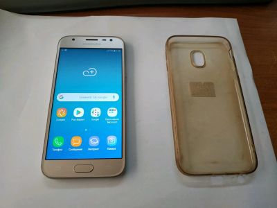 Лот: 14817360. Фото: 1. Смартфон Samsung Galaxy J3 (2017... Другое (смартфоны, связь, навигация)