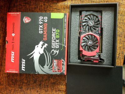 Лот: 16063200. Фото: 1. MSI gtx 970. Видеокарты