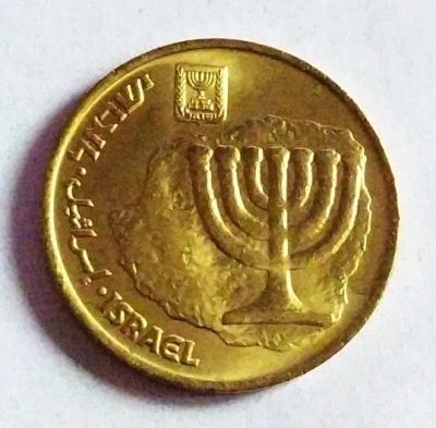 Лот: 25193033. Фото: 1. Израиль 10 агорот 1995 AU. Ближний восток