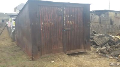 Лот: 13674651. Фото: 1. металлический гараж, вагончик... Бытовки, вагончики строительные