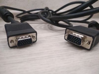 Лот: 16824105. Фото: 1. Кабель VGA 5 метров. Шлейфы, кабели, переходники