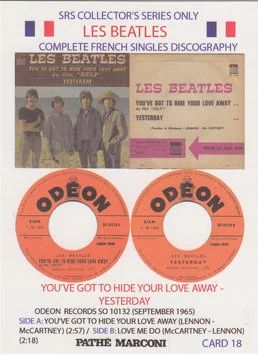 Лот: 10612325. Фото: 1. Beatles singles collection мега... Наклейки, фантики, вкладыши